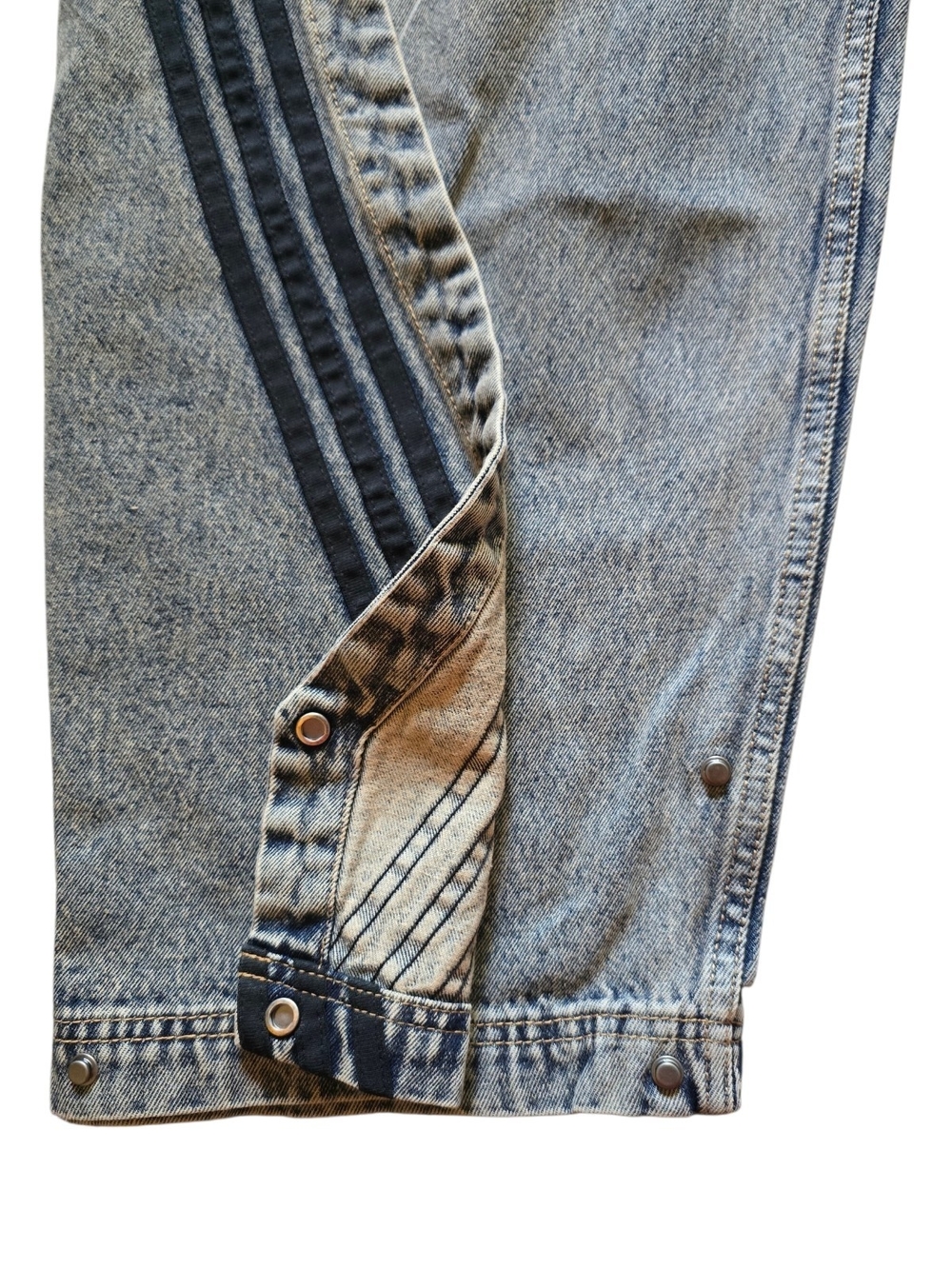 adidas Adilenium Banana Denim Pants NWT SOLD OUT RARE - Picture 8 of 8